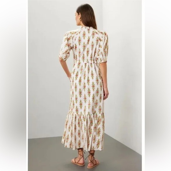 Banjanan Betty Dress in Coconut - Picture 2 of 10